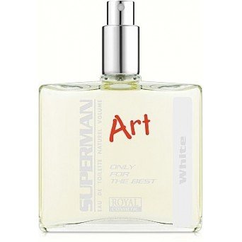 Royal Cosmetic Superman Art White