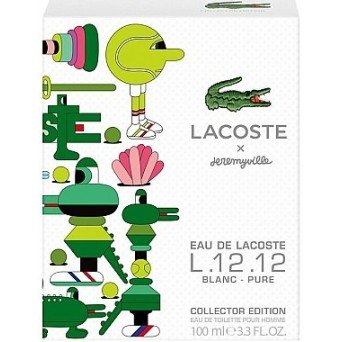 Lacoste Eau De Lacoste L.12.12 Blanc Pure Collector Edition x Jeremyville