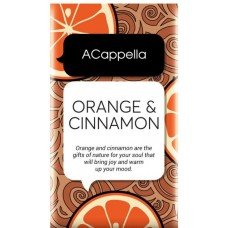 ACappella Orange and Cinnamon