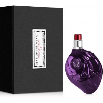 Map Of The Heart Purple Heart