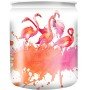Ароматическая свеча в стакане с рисунком "Flamingo" 82/68