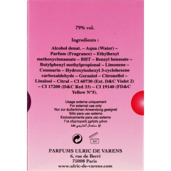 Ulric de Varens Mini Pink