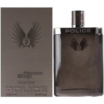 Police Wings Titanium Men