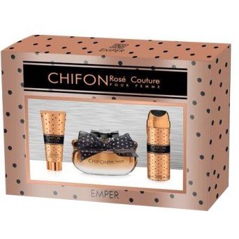 Emper Chifon Rose Couture Pour Femme