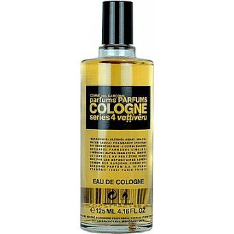 Comme Des Garcons Series 4 Cologne: Vettiveru
