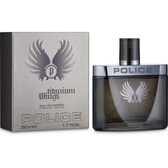 Police Wings Titanium Men