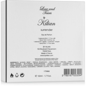 Kilian Love and Tears