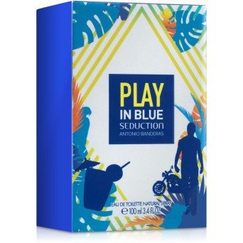 Antonio Banderas Play In Blue Seduction For Men