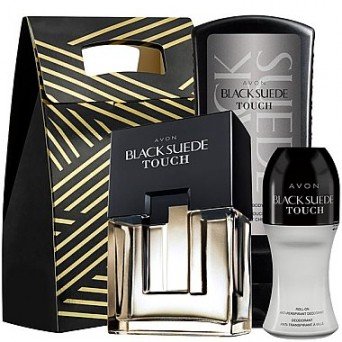 Avon Black Suede Touch