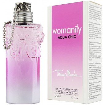 Mugler Womanity Aqua Chic
