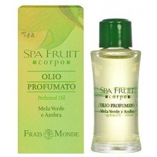 Frais Monde Spa Fruit Green Apple And Amber Perfumed Oil