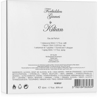 Kilian Forbidden Games