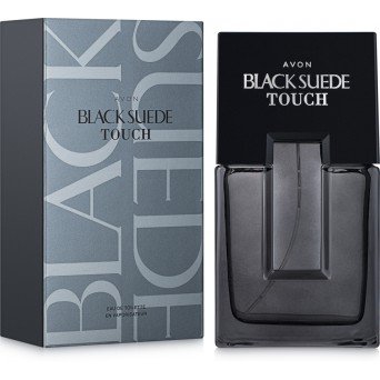 Avon Black Suede Touch