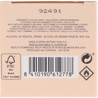 Adolfo Dominguez Agua Fresca de Rosas Blancas