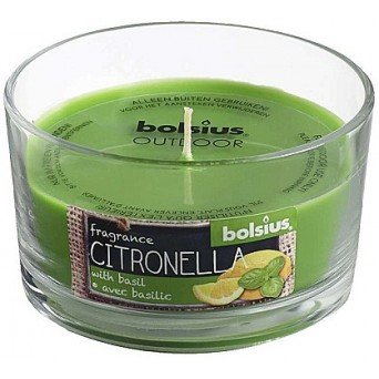 Ароматична свічка у склі "Citronella Garden Basilic", 62/106 мм