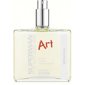 Royal Cosmetic Superman Art White