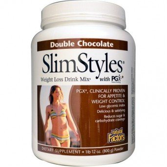 Напиток Slim Styles Double Chocolate PGX Natural Factors